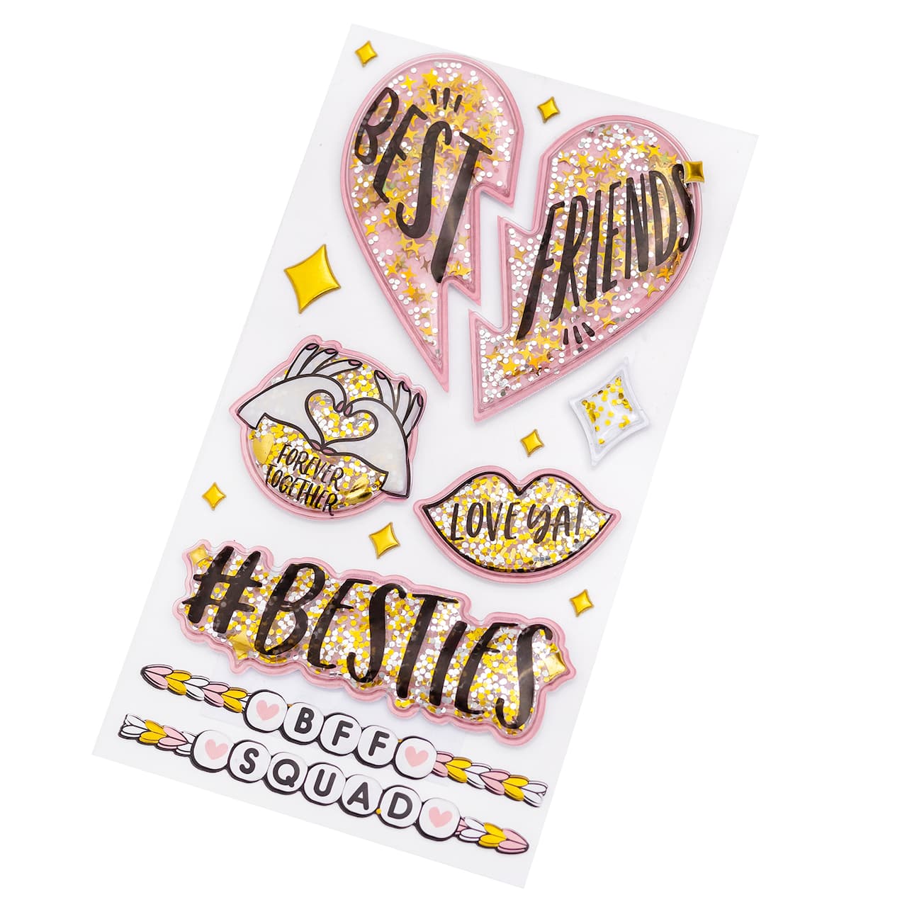 12 Pack: Best Friend Stickers by Recollections™